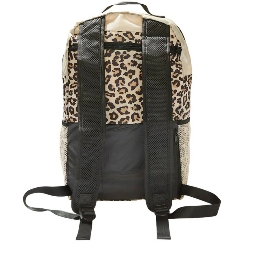 APL Cheetah Print Backpack Athletic Propulsion Labs All Purpose Packable Bag